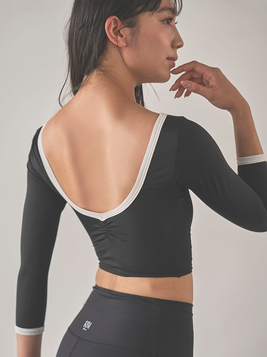 Retune.stina / Nocturne tops / black