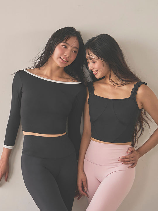 Retune.stina / Serenade tops / black