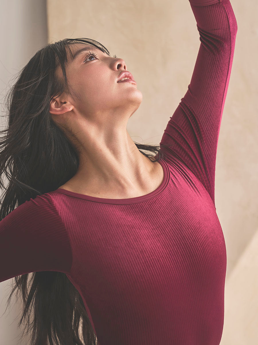 Retune.stina / Nocturne / Ribbed velours Bordeaux