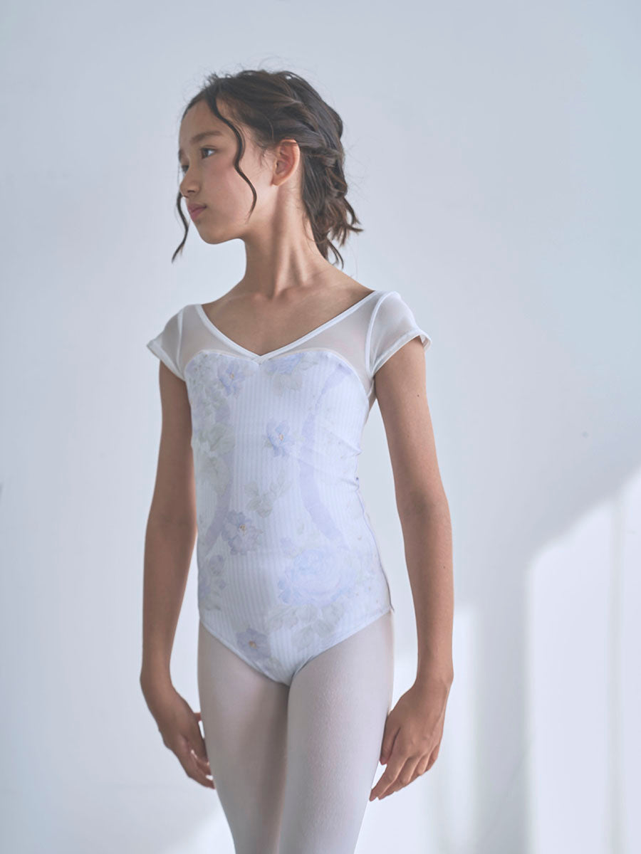 type H half sleeve / Asteria Powder blue / kids & girl