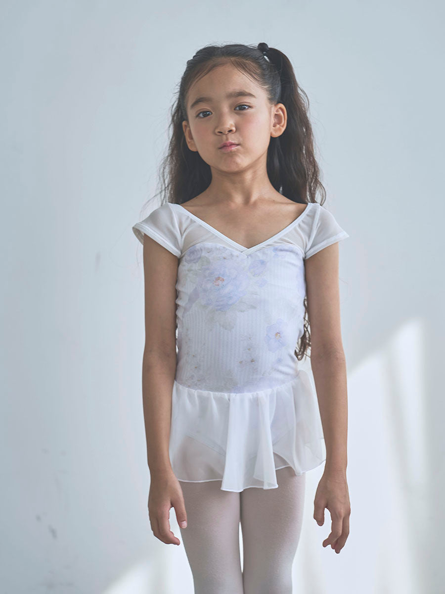type H half sleeve / Asteria Powder blue / kids & girl