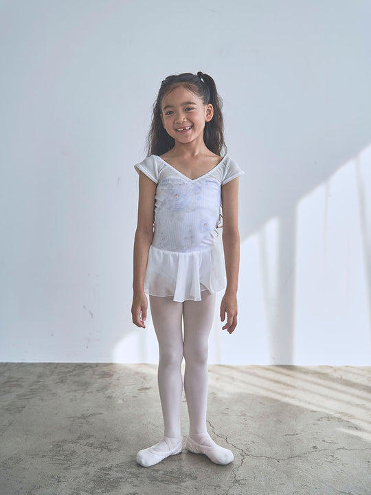 type H half sleeve / Asteria Powder blue / kids & girl