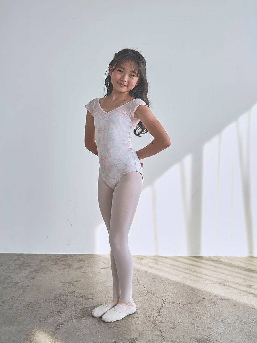 type H half sleeve / Asteria Pearl pink / kids & girl