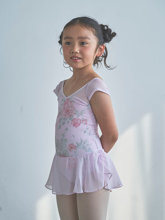 type H half sleeve / Asteria Rose pink / kids & girl