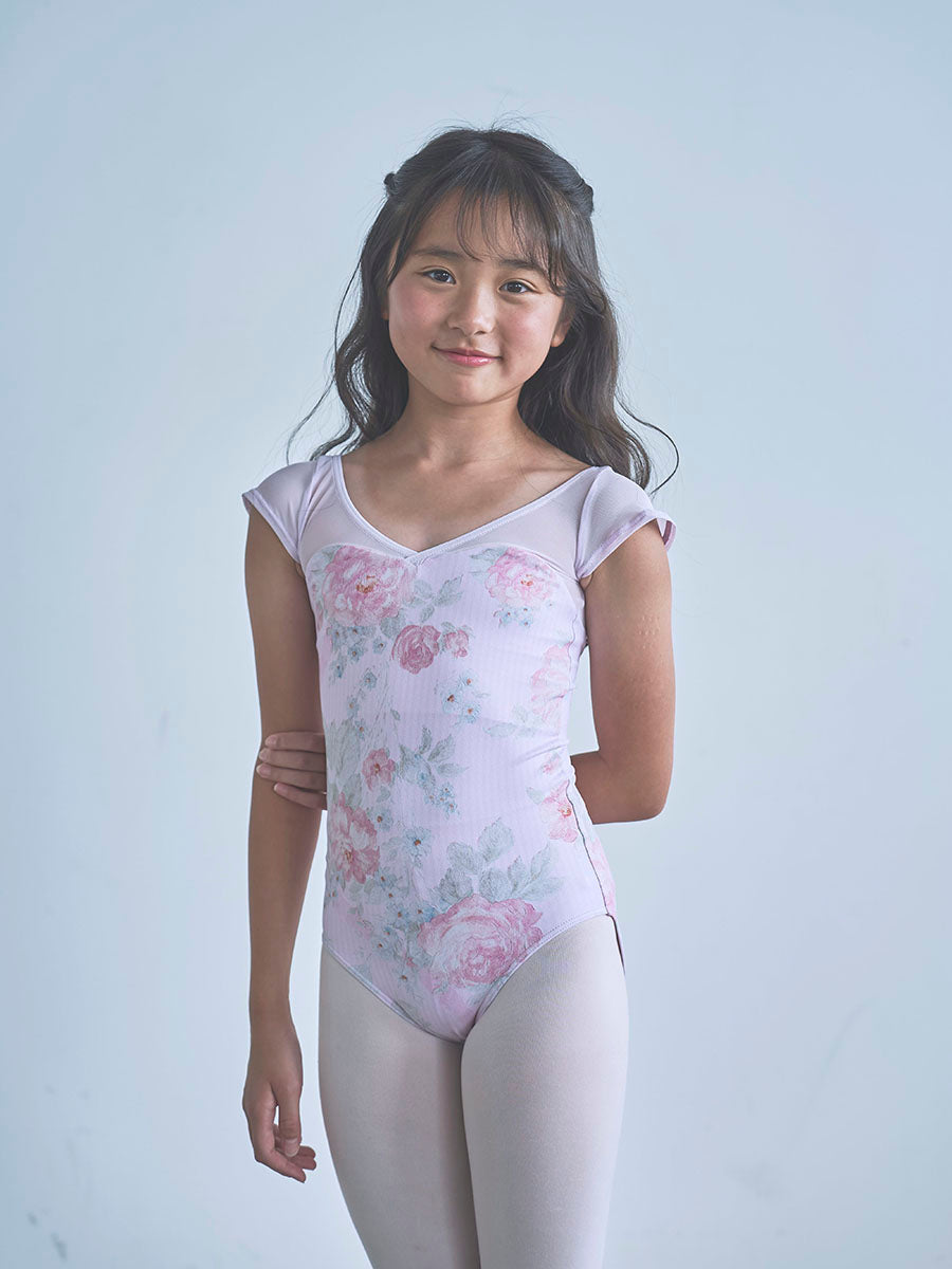 type H half sleeve / Asteria Rose pink / kids & girl