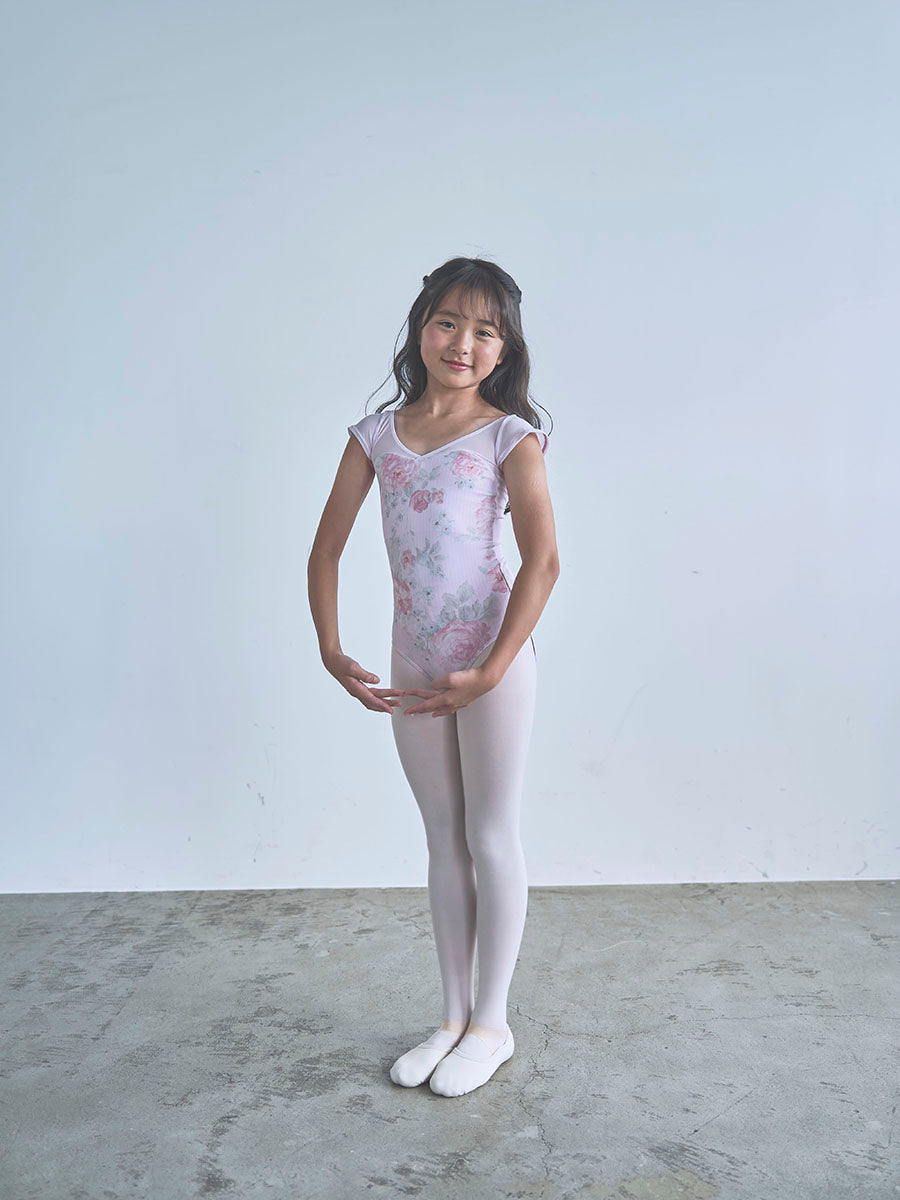 type H half sleeve / Asteria Rose pink / kids & girl