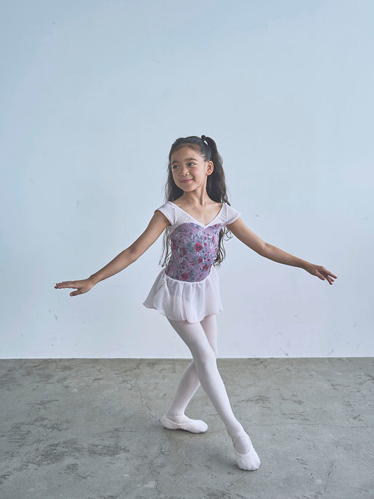 type H half sleeve / constellation Mauve / kids & girl
