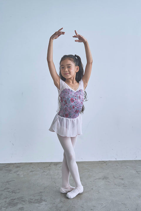 type H half sleeve / constellation Mauve / kids & girl