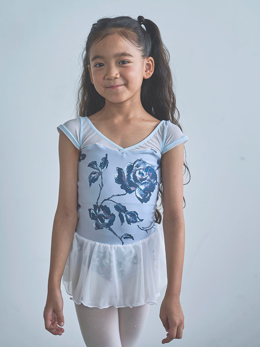 type H half sleeve / Polaris ice blue / kids & girl
