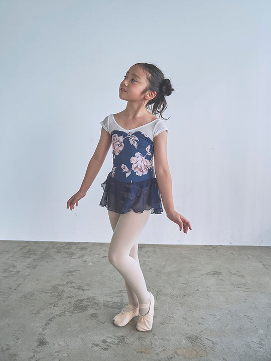 type H half sleeve / Polaris navy / kids & girl