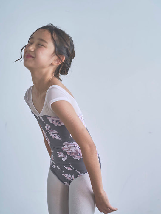 type H half sleeve / Polaris charcoal / kids & girl