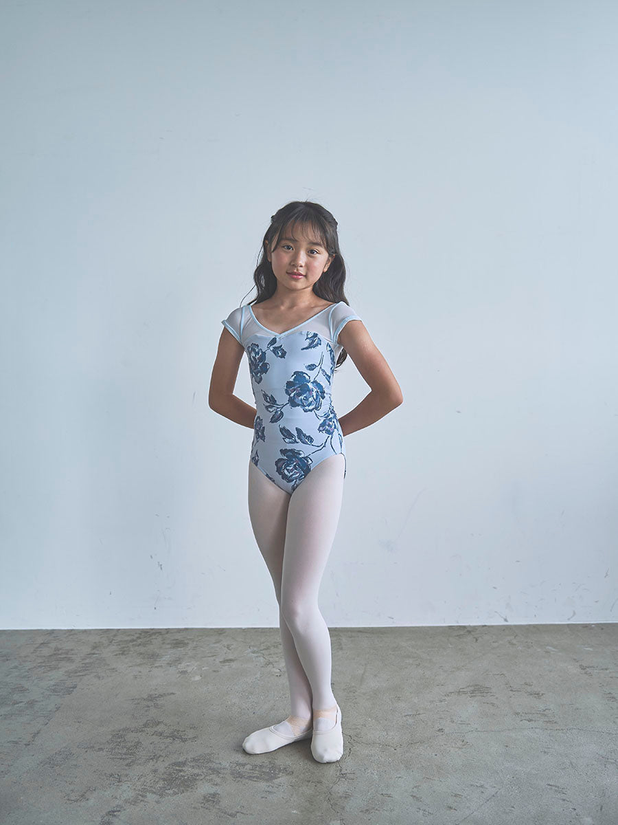 type H half sleeve / Polaris ice blue / kids & girl