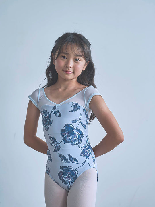 type H half sleeve / Polaris ice blue / kids & girl