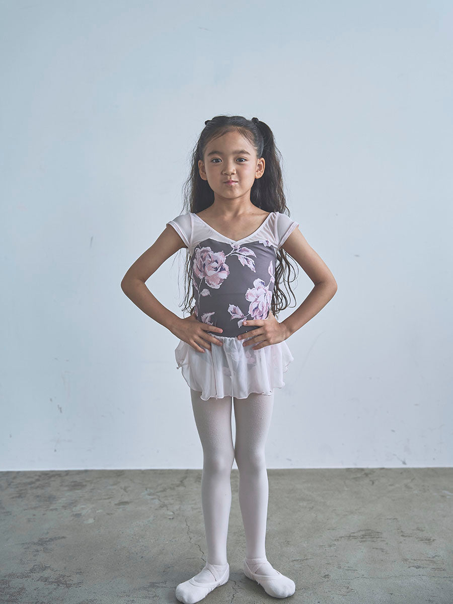 type H half sleeve / Polaris charcoal / kids & girl