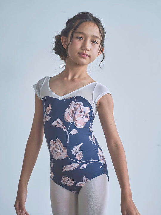 type H half sleeve / Polaris navy / kids & girl