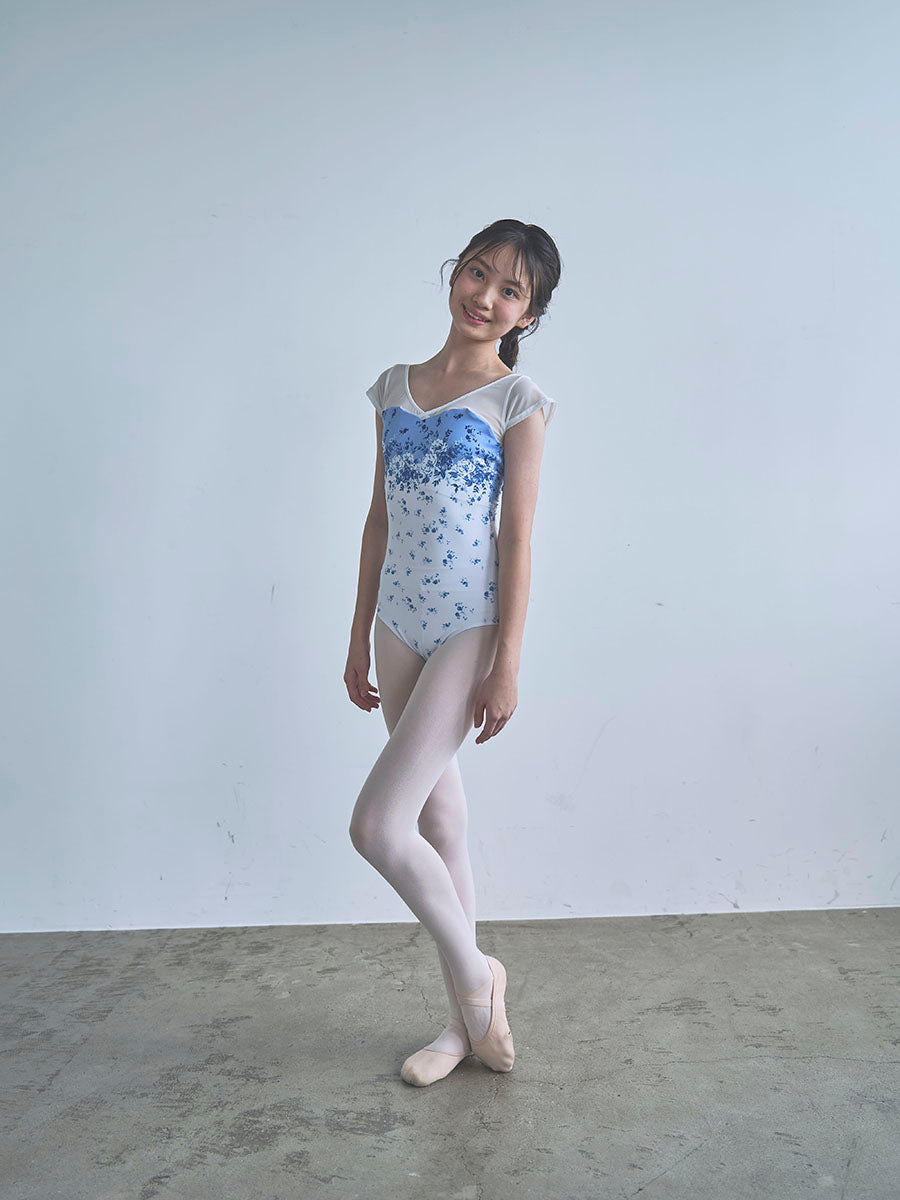 type H half sleeve / cosmos blue mist / kids & girl