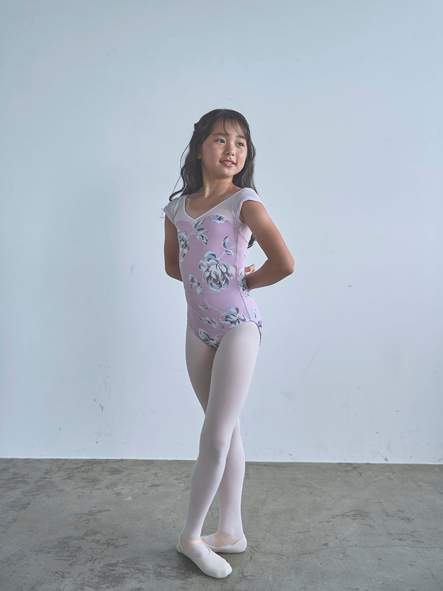 type H half sleeve / Polaris lavender pink / kids & girl