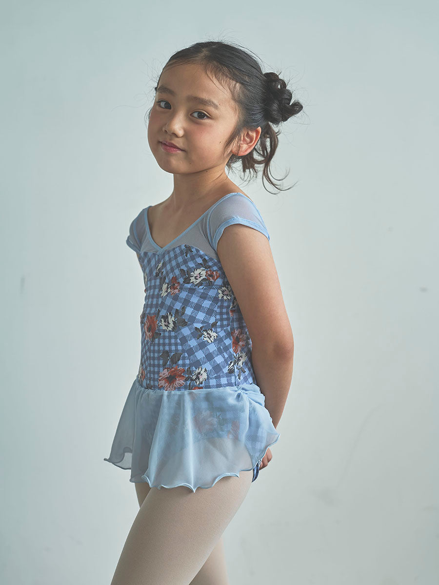 type H half sleeve / Stella slate blue / kids & girl
