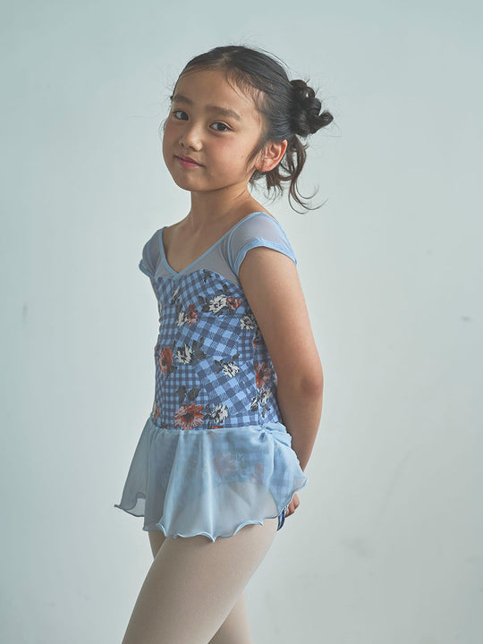 type H half sleeve / Stella slate blue / kids & girl