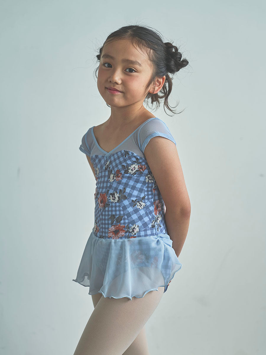 type H half sleeve / Stella slate blue / kids & girl