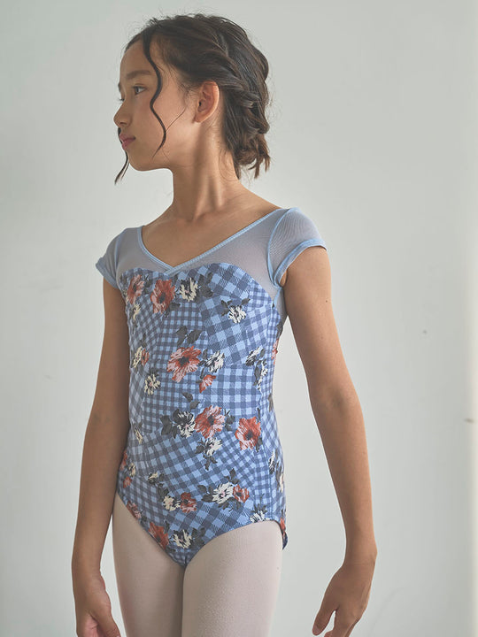 type H half sleeve / Stella slate blue / kids & girl
