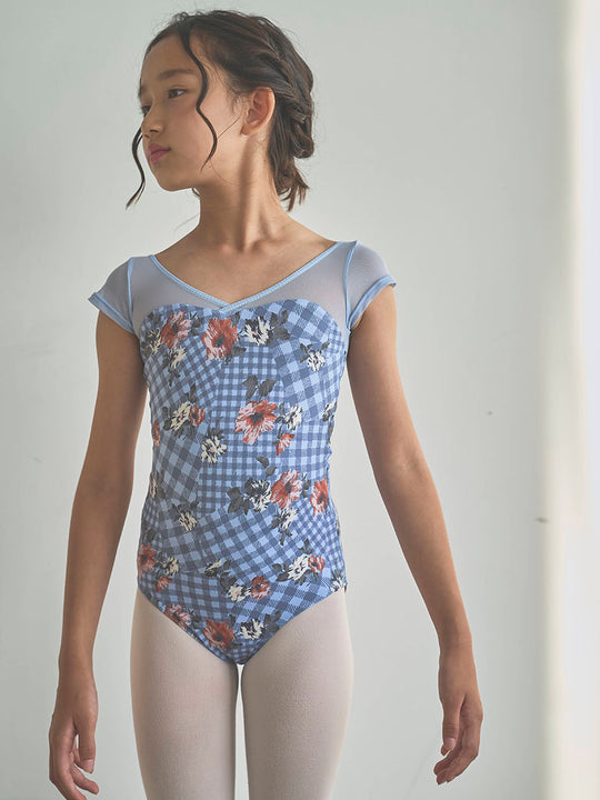 type H half sleeve / Stella slate blue / kids & girl