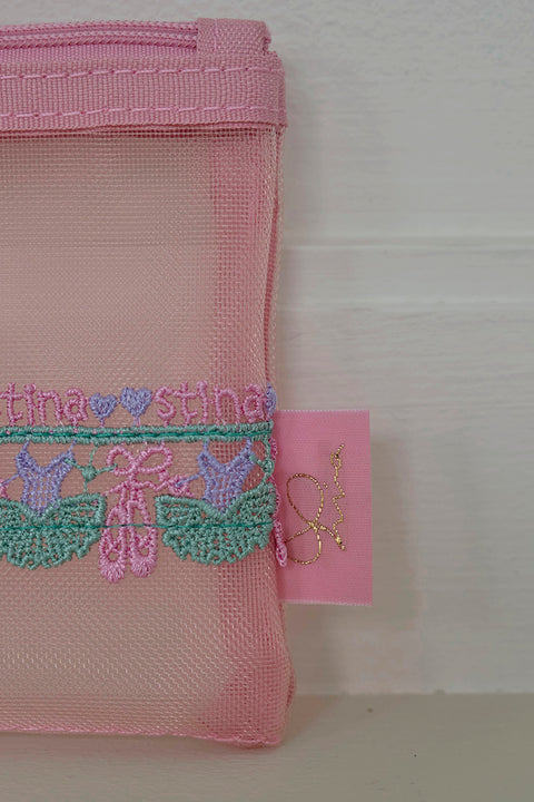 Chikazawa Lace Co. × stina Ballerina Pouch