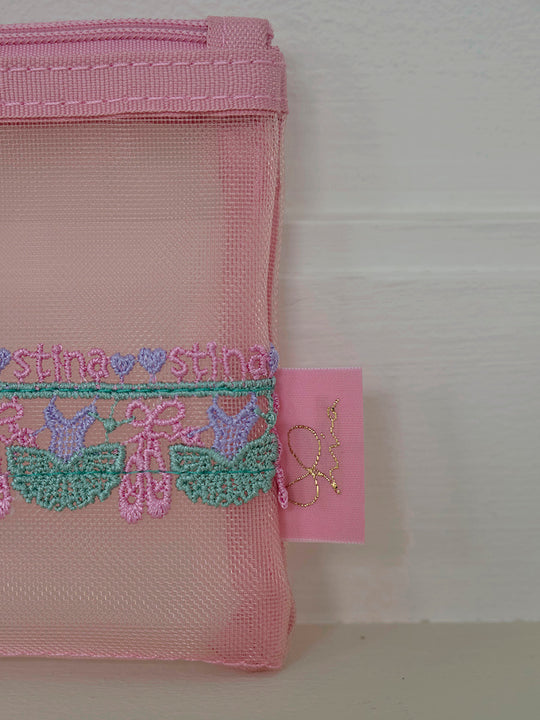 近沢レース店 × stina mini pouch