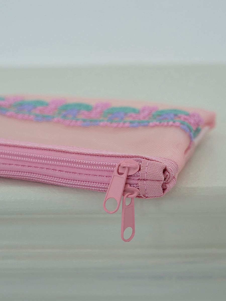 近沢レース店 × stina mini pouch