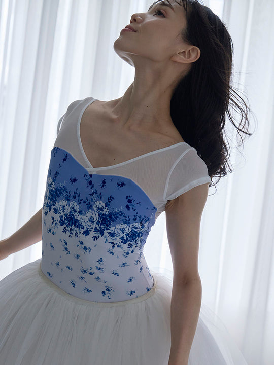 type H half sleeve / cosmos blue mist