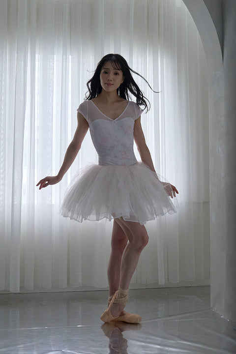 type H half sleeve / Asteria Pearl pink