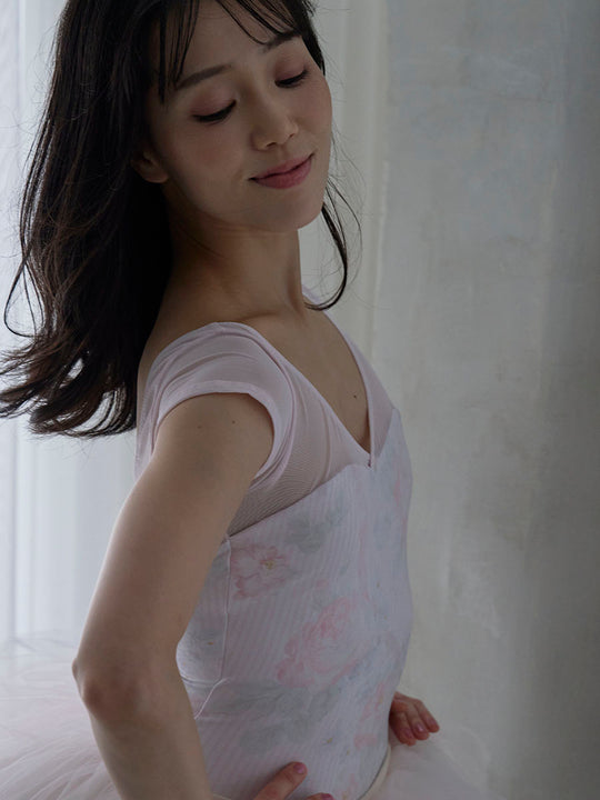 type H half sleeve / Asteria Pearl pink