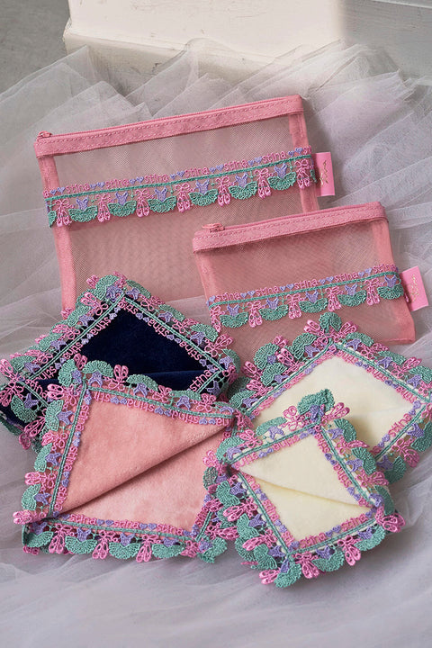 Chikazawa Lace Co. × stina Ballerina Mini Pouch