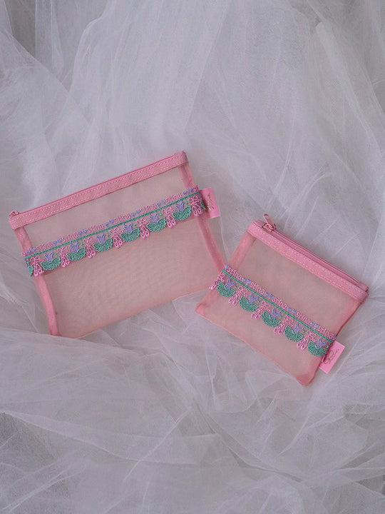 近沢レース店 × stina pouch