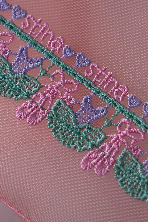 Chikazawa Lace Co. × stina Ballerina Mini Pouch