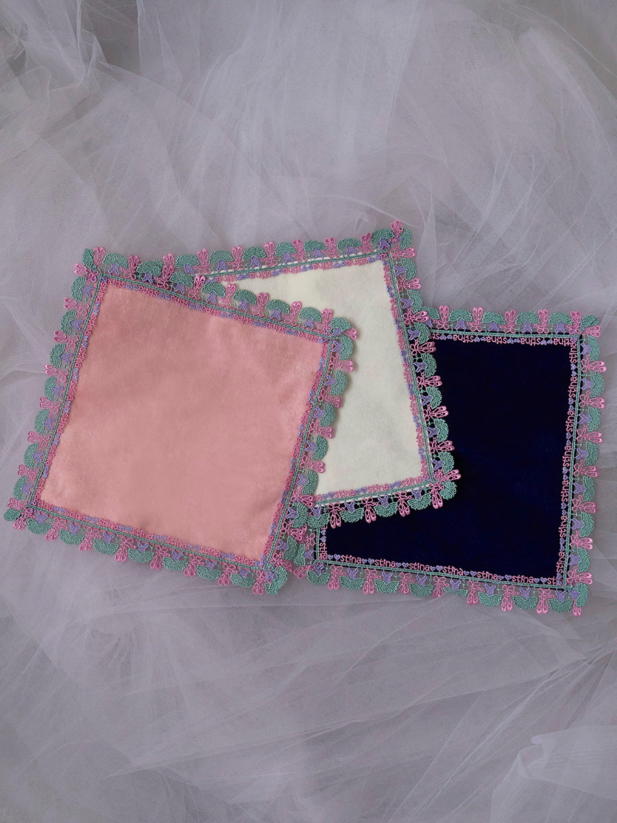近沢レース店 × stina leotard handkerchief peach