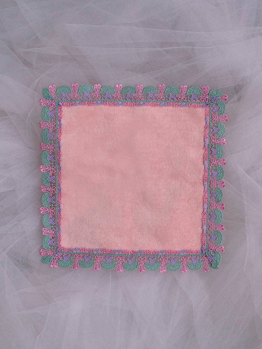 近沢レース店 × stina leotard handkerchief peach