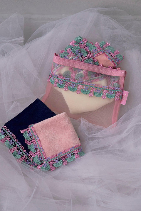 Chikazawa Lace Co. × stina Ballerina Handkerchief (Cream, Mini)