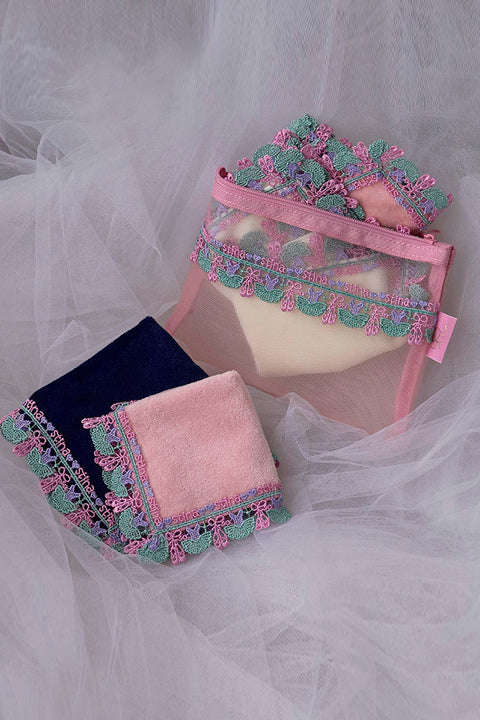 Chikazawa Lace Co. × stina Ballerina Mini Pouch