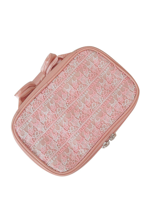 Chikazawa Lace Co. × stina Leotard Vanity Pouch