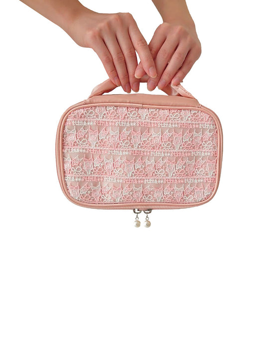 近沢レース店 × stina      leotard vanity pouch