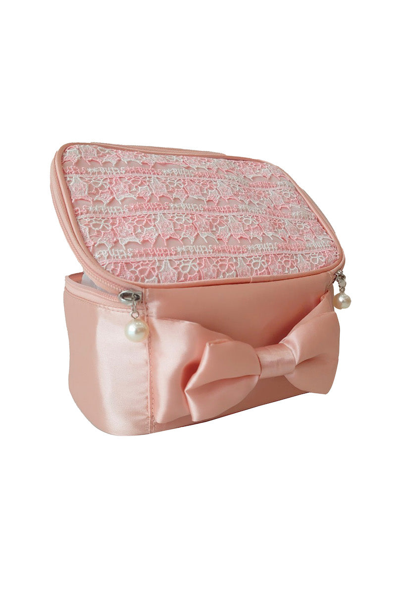 近沢レース店 × stina      leotard vanity pouch