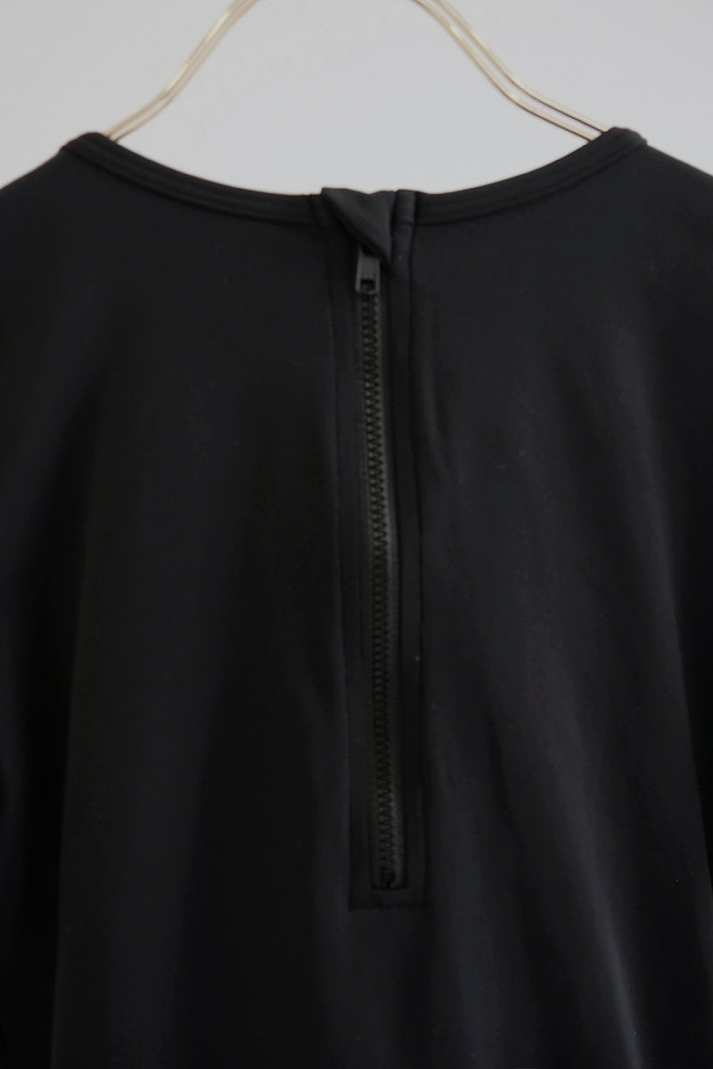 Prelude shirring tops long / black