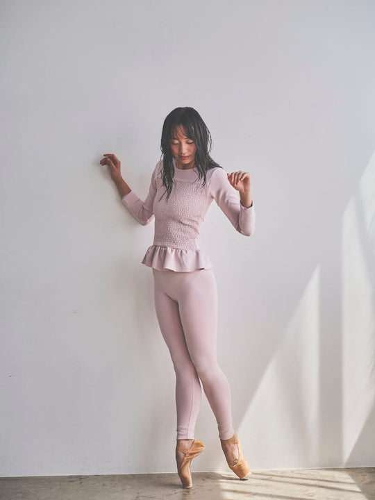 Prelude leggings / dusty pink