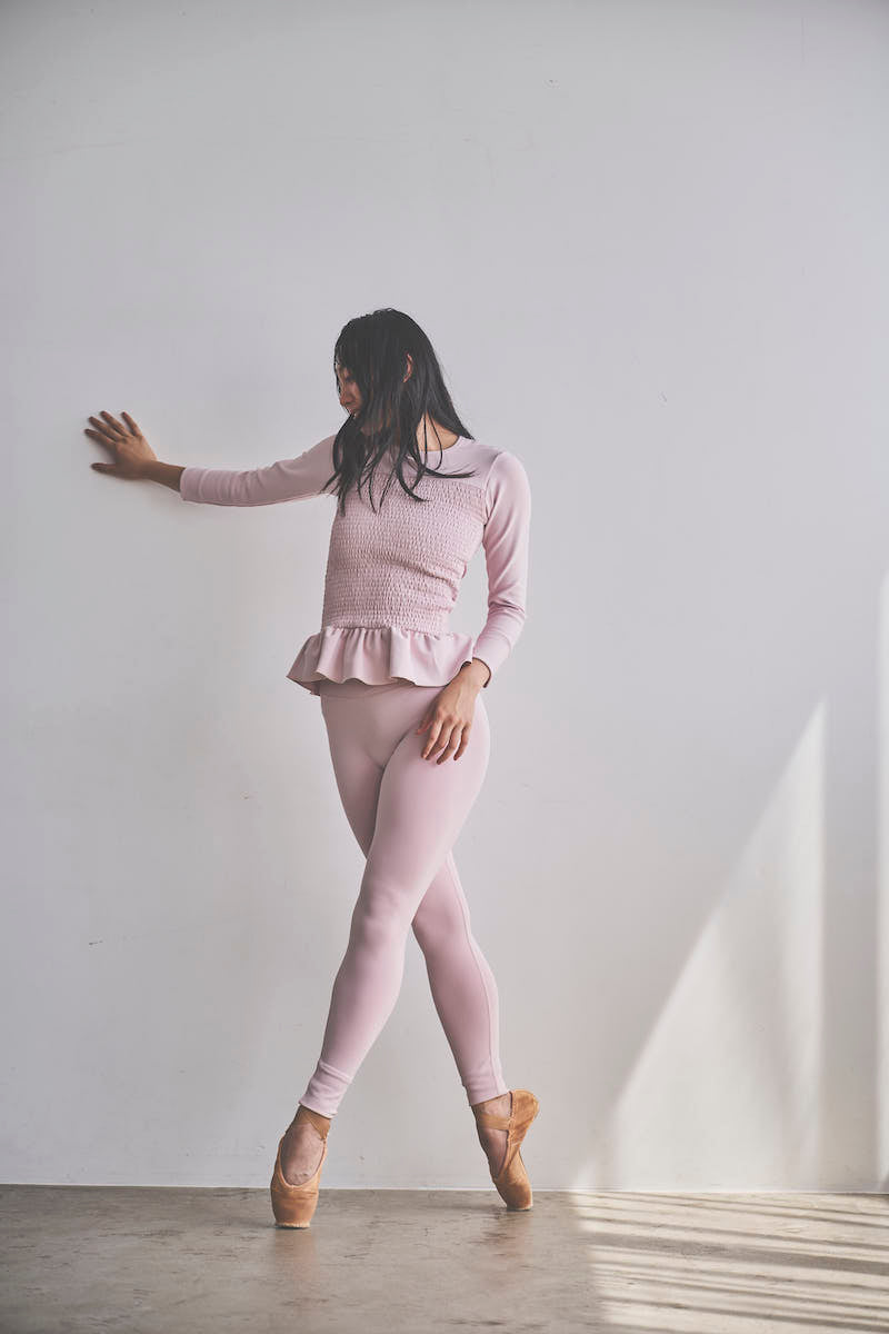 Prelude leggings / dusty pink