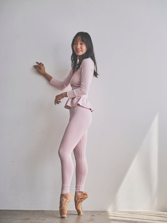 Prelude leggings / dusty pink