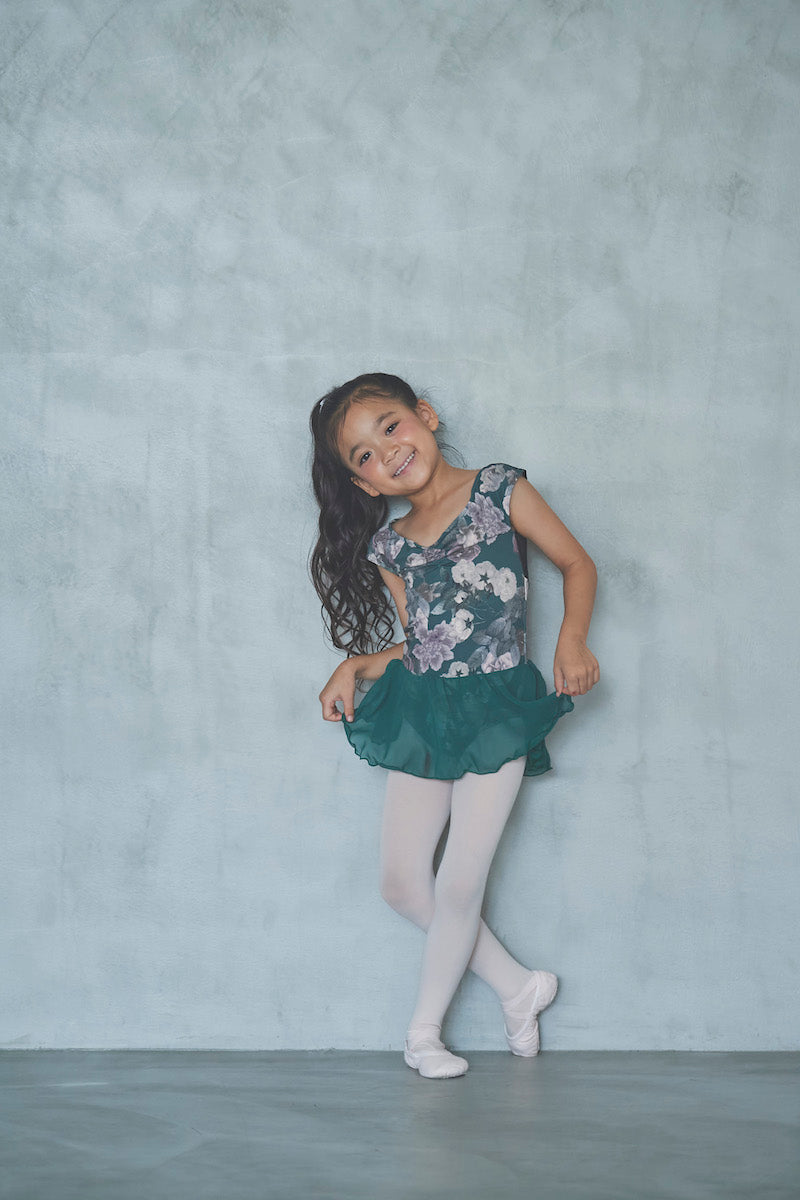type zero butterfly / authentic moss green / kids & girl