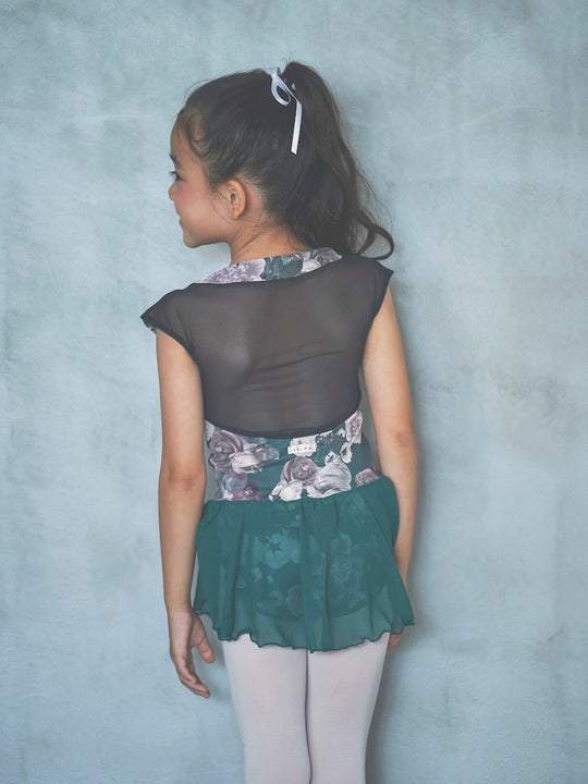 type zero butterfly / authentic moss green / kids & girl