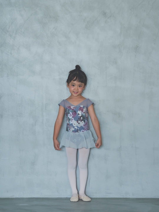 type H half sleeve / authentic gray / kids & girl