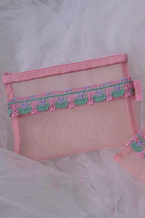 Chikazawa Lace Co. × stina Ballerina Pouch